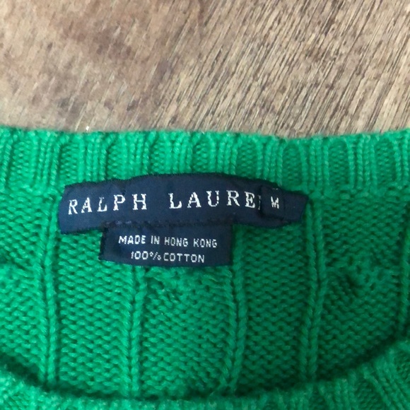 Ralph Lauren Cable Knit Sweater - Picture 2 of 4